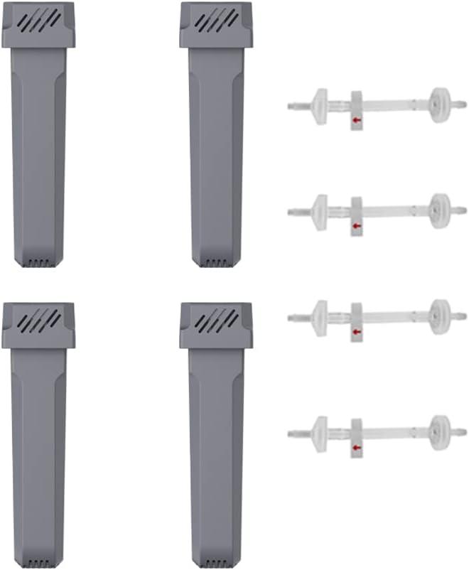 Replacement Cartridge Filter Kit SC2- Compatible with SC2 Machines 4 Cartridges & 4 Check Valves - SC1200