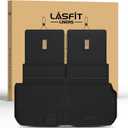 LASFIT Cargo Mat & Backrest Mat (3 Pieces) for Mercedes Benz GLS 450/580 /63 AMG 2026 2025 2024 2023 2022 2021 2020, All Weather TPE Cargo Liner Custom Fit GLS 2020-2026 Trunk Mat with Seatback