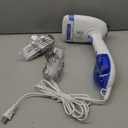 Conair Handheld Garment Steamer for Clothes, ExtremeSteam 1200W, Portable Handheld Design,White/Blue