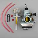 YFS200 Carburetor and Fuel Gas Tank Switch Valve Replacement for Yamaha Blaster 200 YFS200 YFS 200 Carb 1988-2006, Also Fit YFS200SE Special Edition 2006