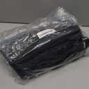 WESTBRONCO Puffer Crossbody Bags for Women Quilted Tote Bag Puffy Weekender Overnight Bag Nylon Shoulder Handbag (Black)