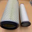 1042216M91 1042216M92 1039045M91 1039045M92 AF4855 AF1635 PA2486 42523 Outer Inner Air Filter SET Compatible for Massey Ferguson 1085 275 W/T4.236 Eng 285