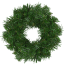  Factory Direct Craft Pine Wreaths (11 Inch) - Pack of 8 Artificial Christmas Wreaths for Front Door, Kitchen Cabinets, Dining Room Chairs, and Holiday Tables
