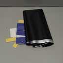 Sumobaby Blackout Curtains for Bedroom Portable 36"x60",No Drill Blackout Shades with Upgraded Hook&Loop Tapes,100% Black Out Window Cover,Thermal Insulated Blinds for Bedroom,Nursery(1 Panel,Black)