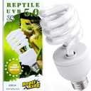 UVB Reptile Light, UVB5.0 24W, UVA UVB Reptile Light Bulb Lamp for Turtle Snake Lizard Leopard Gecko,Crested Gecko, UVB Bulbs for Tropical Reptiles