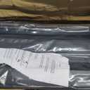 Nalwort Dock Bumpers 16 Feet and 24 Feet, Full Protection Dock Fender for Straight Edge and Side, Boat Dock Bumpers for Edging, Includes Mounting Screws, Black Gray Blue Brown Green Orange Yellow
