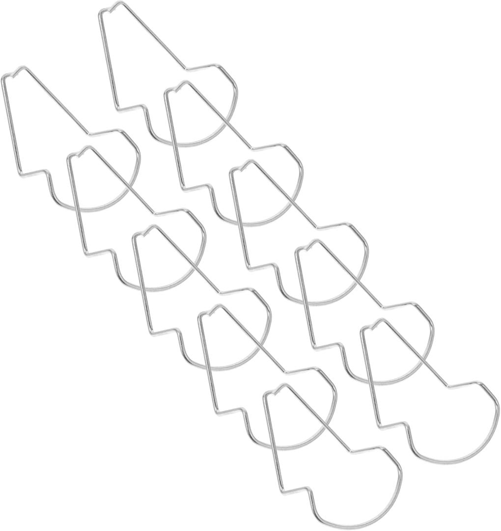 YARNOW 10Pcs Lawn Trimmer Blade Protector Grass Cutter Replacement Part Durable Mower Blade Guard for Electric Trimmer Accessories Compatible with Various Lawn Care Tools