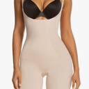 SHAPERX Shapewear for Women Tummy Control Open Bust Thigh Slimmer Body Shaper, M