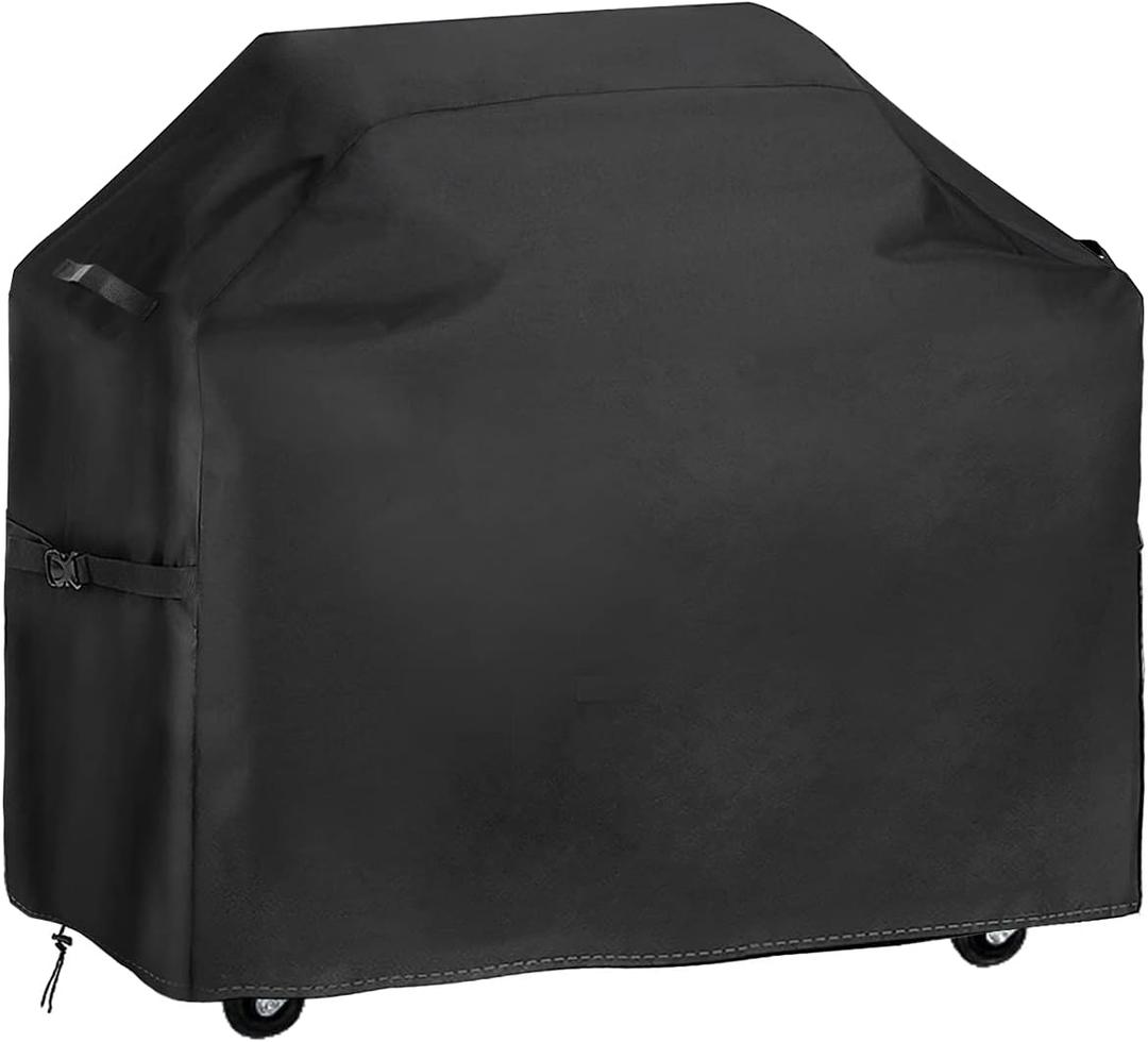 Vailge Grill Cover,72-inch Waterproof BBQ Cover,600D Heavy Duty Gas Grill Cover, UV & Dust & Rip & Fading Resistant,Suitable for Weber, Brinkmann, Char Broil Grills and More,Black