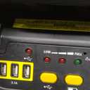 Stanley J309 Portable Power Station Jump Starter 600 Peak Amp Battery Booster, 3.1A USB Ports, Battery Clamps (Apple)