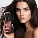 KUKSY Hair Color Dye Shampoo, Hair Care Instant Dye,Easy-Use Formula for Gray Hair Coverage & Natural Color Boost,For Adults with Graying or Dull Hair (Dark Brown)