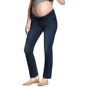 Hybrid & Company Super Comfy Stretch Women's Maternity Bootcut Jeans with Real Pockets S