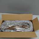 KI Store Silver Dripping Sequin Christmas Tree Picks Spray 6pcs Cascading Christmas Picks for Xmas Tree Garland Decorations