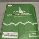 Cooling Waterproof Mattress Protector Twin Size, Mattress Cover 3D Air Fabric Mattress Pad Cover Smooth Soft Breathable Noiseless, 8''-21'' Deep Pocket