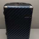 LUGGEX 24 Inch Luggage with Spinner Wheels - 100% Polycarbonate Hardside Expandable Medium Suitcase (Navy, 24 Inch)
