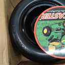 11x4.00-5 Lawn Mower Tires Flat Free (2 Pack),Universal 11x4-5 Solid Smooth Tractor Turf Tire with Rim, 3.4" Centered Hub and 3/4" & 5/8" Bushing, For Zero Turn Mowers and Riding Lawn Mower
