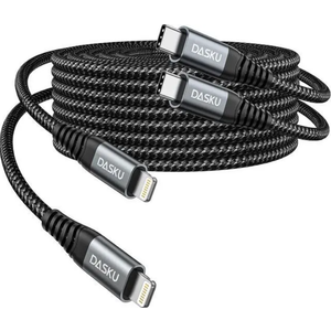 10 Ft iPhone Charger Cord 1Pack Long MFi Certified Lightning Cable 10 Feet Braided USB iPhone Charging Cord with Apple iPhone 14 13 12 11 Pro Max XS XR X 8 7 6 5 Plus iPad