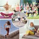 Girls Biker Shorts Kids Yoga Shorts High Waisted Spandex Athletic Running Volleyball Shorts with Pockets (Gray, M)