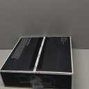 Set of 2 Pure White Linen Drum Lamp Shade 13" Top x 13" Bottom x 10" High (Spider) Contemporary Lamp Shades for Table Lamps & Bedside Lamps Replacement Lampshade - GO&SO - Assembly is Required