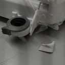 KOHLER 4636-RL-0 Cachet ReadyLatch Elongated Toilet Seat Slow Close, Soft Close Toilet Seat Quiet Lid, Contoured Grip-Tight Bumpers Installation Hardware, Apartment Essentials, White