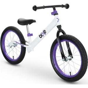 Balance Bike: for Big Kids Aged 4, 5, 6, 7, 8 and 9 Years Old - No Pedal Sport Training Bicycle | 16inch Wheel (Violet)