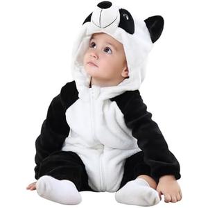 CuteOn Toddler Halloween Costume Onesie Cosplay Romper Christmas Infants Baby Costume Panda, height 90-95m