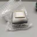 Japanese Ceramic 2.8 Inches Square 1.69 fl. oz. Soy Sauce Dish Blue Green Dipping Bowls, Mino Ware, Set of 4 Made in Japan