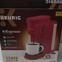 Keurig K-Express Single Serve K-Cup Pod Coffee Maker, 3 Brew Sizes, Strong Button Feature, 42oz Removable Reservoir, Island Berry