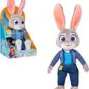 Disneys Zootopia 2 14 Feature Plush Judy Hopps - 10+ Sounds and Phrases - Plush Toys for Kids and Preschoolers - Suitable for Ages 3 +
