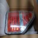 Tail Lights Assembly Fit Ford F150 F-150 2009 2010 2011 2012 2013 2014 Rear Brake Back Up Cover Taillight Lens Left Driver Right Passenger Replaces BL3Z13404AB BL3Z13405AB(Bulb Included)