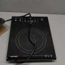 Mueller RapidTherm Portable Induction Cooktop, 1800W Hot Plate Electric Stove Top Burner. 8 Temp Levels, Auto-Off & Pot Detection, LED Display, Child Lock, 4 Programs, Burners for Cooking
