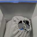 Travel Pillow for Airplane,Neck Pillow with Strap,Combo 3D Eye Mask for Sleep,Dual-Density Supportive Foam Travel Neck Pillow for Airplane Flights,Car Road Trip Travel Essentials Grey