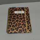 2026 Planner, Jan.2026 - Dec.2026 Planner Weekly and Monthly 6.25"x8.5" with Page Tabs, Calendar Hardcover with Inner Pocket, Elastic Band,Twin-Wire Binding,Bookmark, Black Leopard