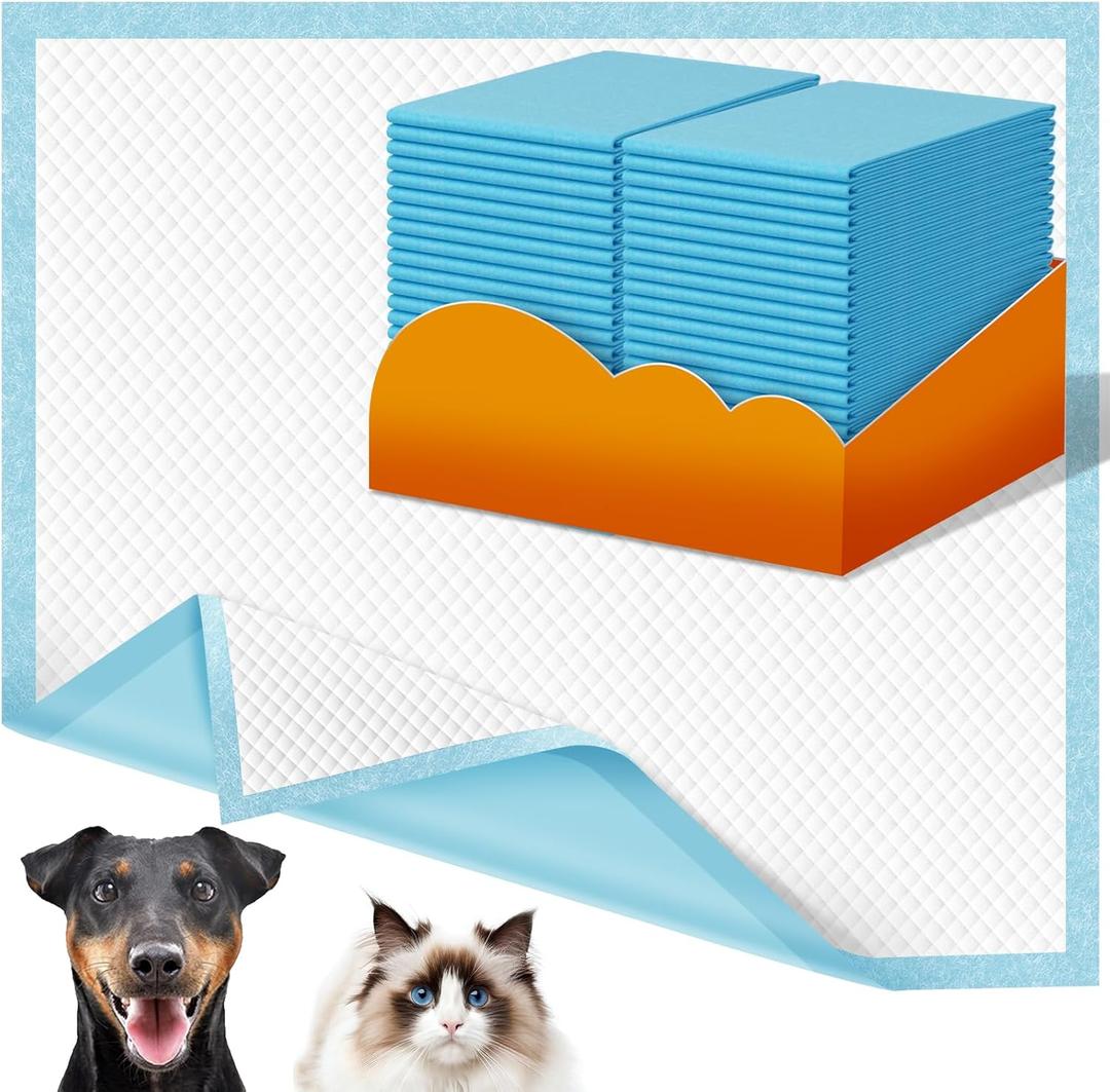Dog Pee Pads Extra Large 30x36in 35 Counts, XXL Puppy Pads, Large Pee Pads for Dogs, Disposable Urine Dog Pads Doggie Pads, Thicken Pet Pads for Dogs Cats Rabbits (Ultra Absorb 35ct)