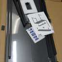 Pamray 32 Inch Small Computer Desk with Monitor Stand, Simple Office Desk with Headphone Hook for Small Spaces, Kids Study Writing Table for Bedroom, Black