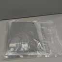 Zhanmai 2 Pairs Thigh High Men's Compression Socks 20-30 Mmhg Compression Stocking with Silicone Grip Men's Dress Socks (Large)