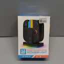 FASTSNAIL Charging Dock for Nintendo Switch 2(2025) for Joy-Con 2, Dual-Direction Magnetic Fast Controller Charger Station with 9 RGB Light & Charging Cable for Joycon 2 Stand Accessories (Black)