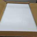 Magnetic White Board for Wall, 36" x 24" Dry Erase Board Kit with 2 Magnetic Dry Erase Markers, 4 Magnets, Eraser, Pen Tray & Mounting Kit White Board Dry Erase for Home, Office, School
