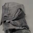 2 Pack Zippered Velvet Standard Pillowcases, Super Soft and Cozy Luxury Fuzzy Flannel Pillow Cases with Zipper, 20x26 Inches, Dark Grey