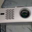 Projector Carrying Case, Projector Bag with Accessories Storage Pockets & Adjustable Shoulder Straps, Portable Carrying Bag Compatible with Epson BenQ ViewSonic and Most Mini Projectors (Grey)