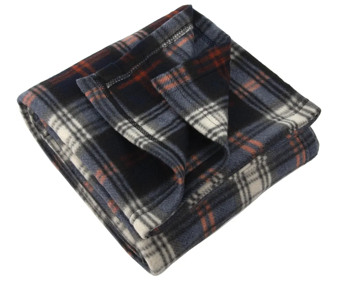 50x60 Throw Blankets, Plaid Fleece Throw Blankets for Bedroom, Couch, Livingroom, Chair, Pets, Outdoors