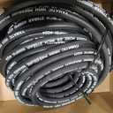 YAMATIC 3/8" Pressure Washer Hose 100FT with Stainless Steel Swivel Quick Connector, 4000 PSI Commercial Grade Steel Wire Braided & Rubber Jacket, Kink Resistant Hot Water Power Washer Hose Max 212F
