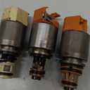 A760 A761E 9PCS Automatic Transmission Shift Solenoid Compatible with Lexus Tundra IS350 IS250 LS430 LX570 GS430 2004-2017 A760 A761E A960E AB60E AB60F Refurbished Parts