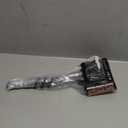 GRILLART Grill Brush Bristle Free. SteamWizards BBQ Replaceable Cleaning Head, Seamless-Fit Scraper Tools for Cast Iron/Stainless-Steel Grates Griddle, Safe Barbecue Grill Cleaner Brush-Dark Black