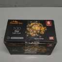 Twinkle Star 100 LED Star String Lights, 33FT Plug in Fairy String Lights Waterproof for Bedroom Decor, Indoor, Outdoor, Wedding Party, Christmas Tree, New Year, Ramadan, Warm White