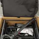 Collapsible Wagon Cart Foldable Beach Wagon with All-Terrain Wheels - 380 LBS Heavy Duty Grocery Cart for Shopping, Beach, Camping, Sports, Garden (Black)