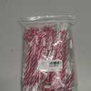 Coopay 30 Pieces Candy Cane Pens Christmas Pens with Black Ink for Christmas Holiday New Years Home Decor Party Gift, 7.5 Inches (Red & White Stripes)