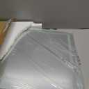 Large Lighted Vanity Mirror, 23" x 19" Light Up Make up Mirror with Smart Touch 3 Colors Dimmable, Tabletop or Wall-Mounted, Memory Function (White)