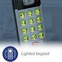 VTech CS6719 DECT 6.0 Cordless Phone with Caller ID/Call Waiting, 1 Cordless Handset, Silver/Black