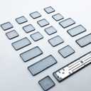 Replacement US Keyboard keycap Keycaps Keys for MacBook Air Retina 13.3" A2337 M1 MGN63LL/A MGND3LL/A MGNA3LL/A MGN93LL/A MGN73LL/A MGNE3LL/A EMC 3598 2020 2021 Year